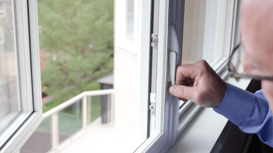 multi_point_locks_casement_windows Multi-point locks make crank windows virtually impossible to break into. Compression seals create an efficient unit preventing leaks and drafts.
