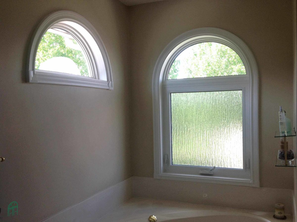 custom bathroom window