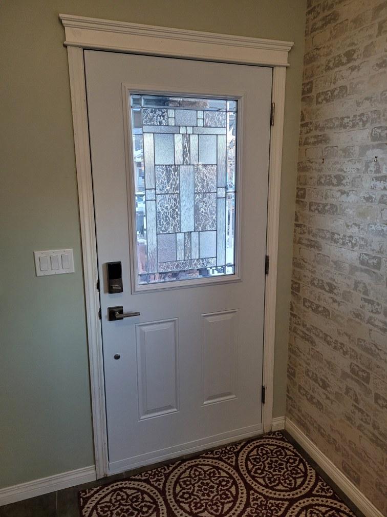 Entry door in Saskatoon