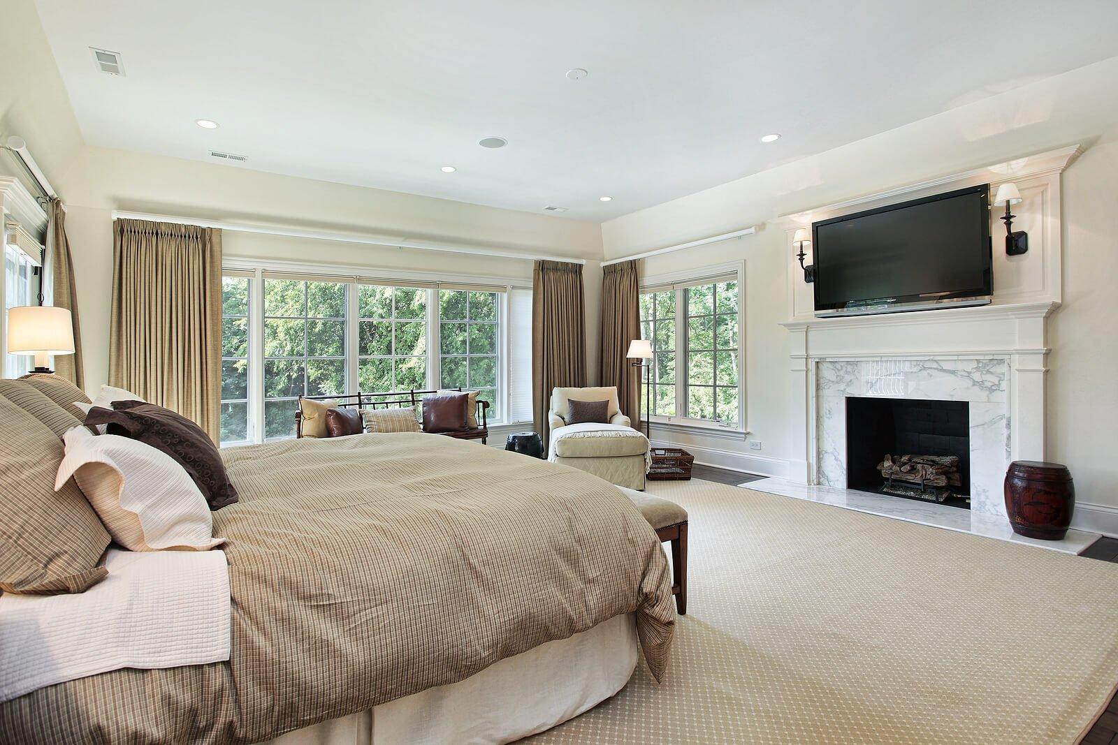 master bedroom windows